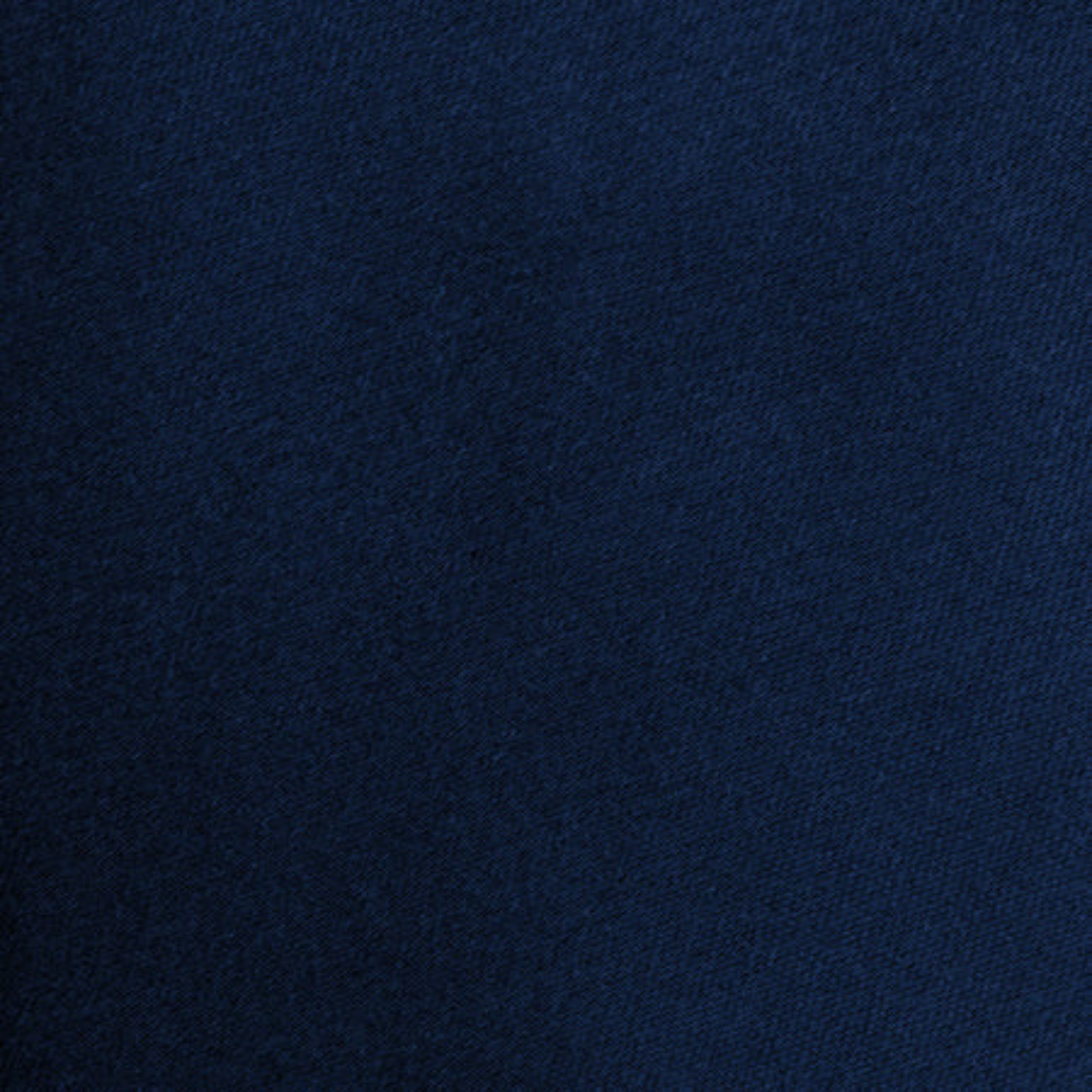 Midnight Navy Satin Bow Tie