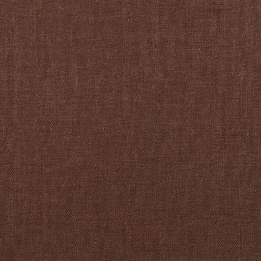 Brown Linen Cotton Blend Bow Tie